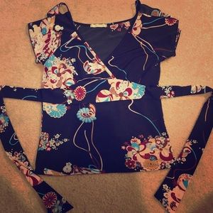 Beautiful flower design top